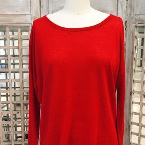 Vince Red Wool Sweater